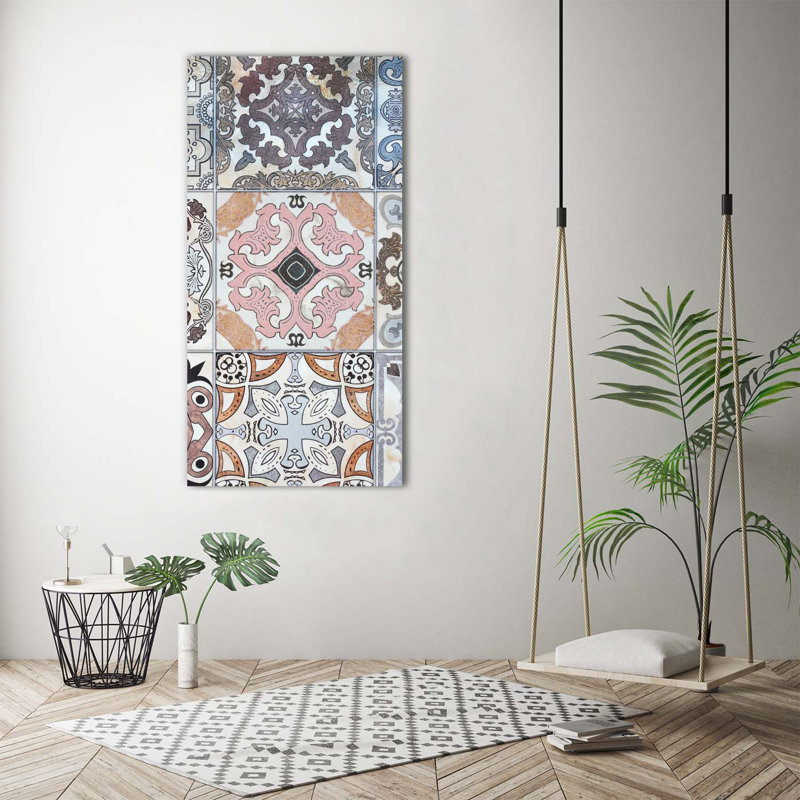 Ceramic Tiles - Wrapped Canvas Print