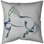Coussin décoratif japonais en aquarelle de cheval