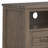 Lev 50"W Solid Wood Contemporary Low TV Stand for TVs up to 55" with 3 Drawers and Cable Management