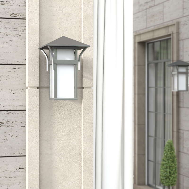 Harbor Outdoor Wall Lantern, Anchor Bronze, Non-Energy Saving/Non-Dark Sky
