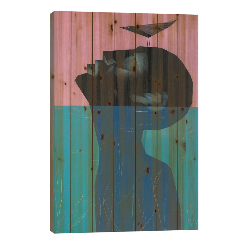 Eurydice " Drowning Voluntary II " by VCalvento, 40" H x 26" W x 1.5" D