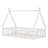 Tent-Inspired Low-Profile Bed Featuring Safety Rails And Built-In Slats-653124540