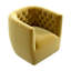 Chaise pivotante en velours Delaney-1402059107