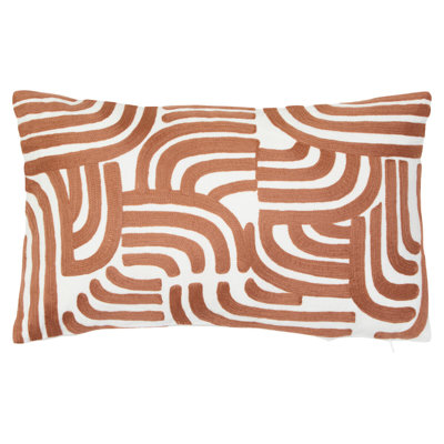 Dequisha Abstract Rectangular Cushion