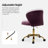 Alice Ergonomic Task Chair with Tufted Back-1085537830