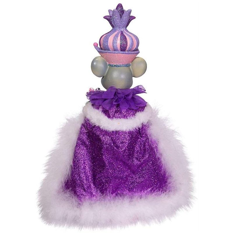 Kurt Adler 15-Inch Hollywood Sugar Plum Mouse King Nutcracker