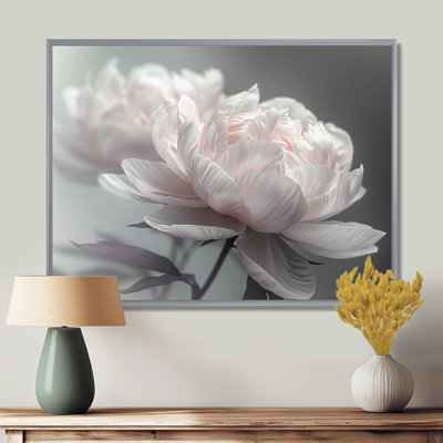 Rozier - Décoration murale pivoines