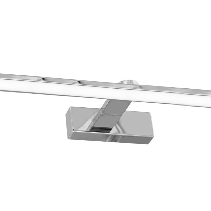Splash LED Wall Sconce, Silver, 5cm H x 80cm W x 11cm D
