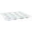 Martha Stewart 12 Inch Ceramic Deviled Eggs Serving Platter In White