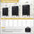 6 Piece Luggage Set