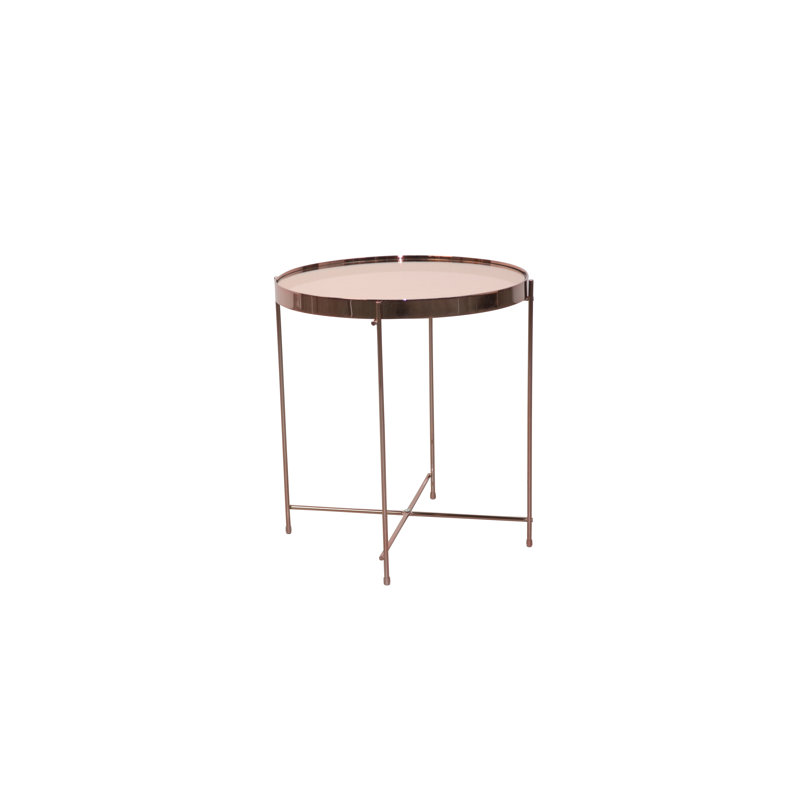 Ladue side table, Rose gold