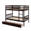 Lit superposé simple au-dessus de simple avec 2 tiroirs transformables en 2 lits simples-47029604