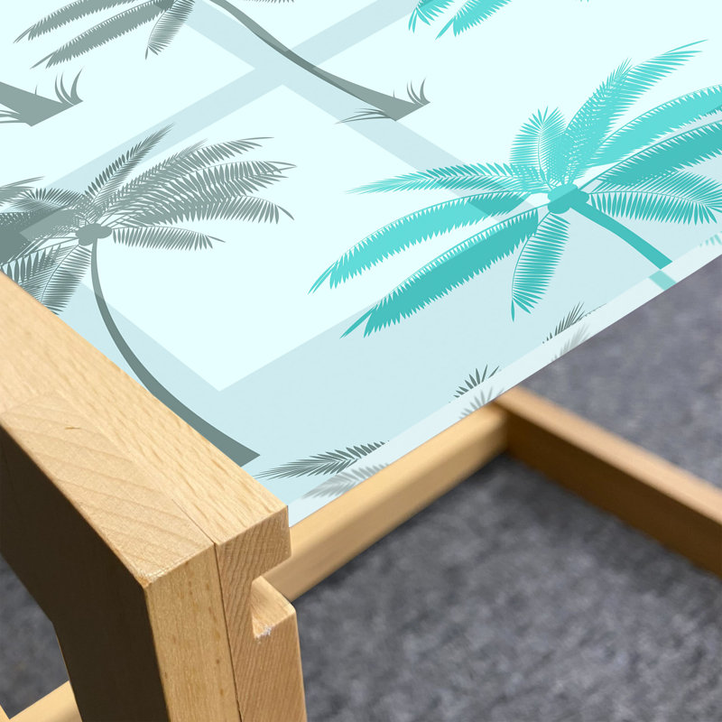 Isaiahs Trestle Coffee Table, 40cm H x 91cm W x 62cm D