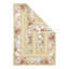 Wool Floral Area Rug in Yellow