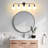 Romale Dimmable Bathroom Vanity Light with 5.9in Milk Opal Glass Globe Shade-533377888-524864242