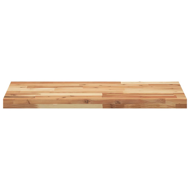 Solid Wood Table Top, 4cm H x 80cm W x 40cm D