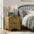 Locke Transitional Solid Wood Fully Assembled Curved Edges 2 Drawer Nightstand