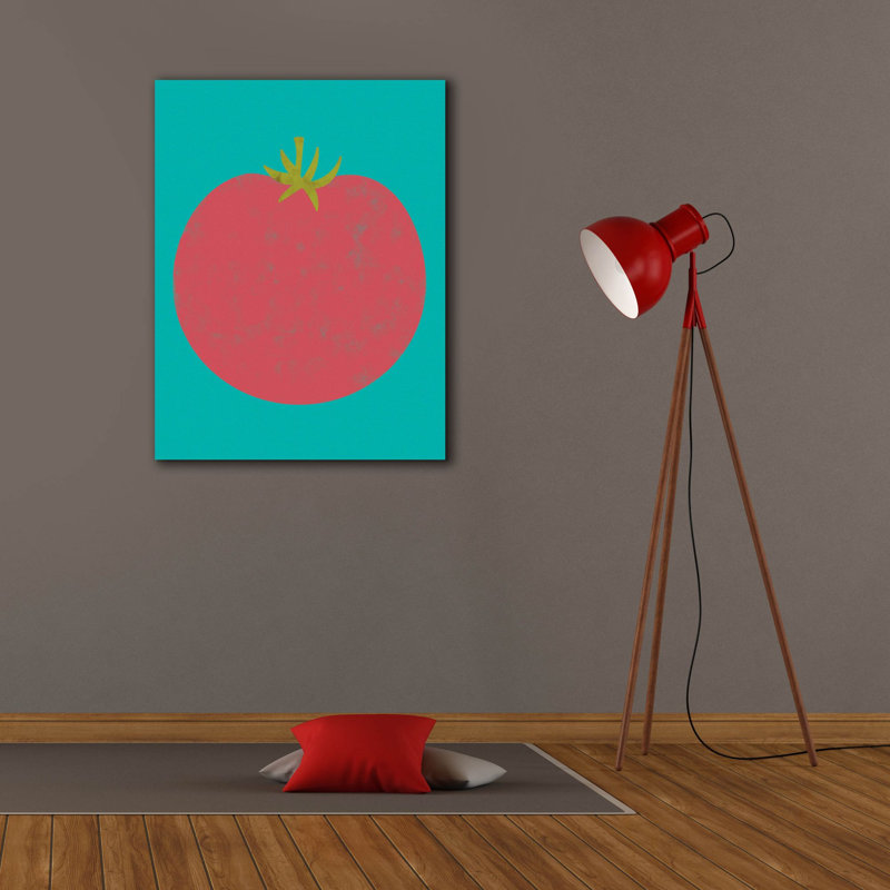  «Veggie Party 7» par Chariklia Zarris, art mural sur toile, 26 po x 34 po, H 34 po x l 26 po