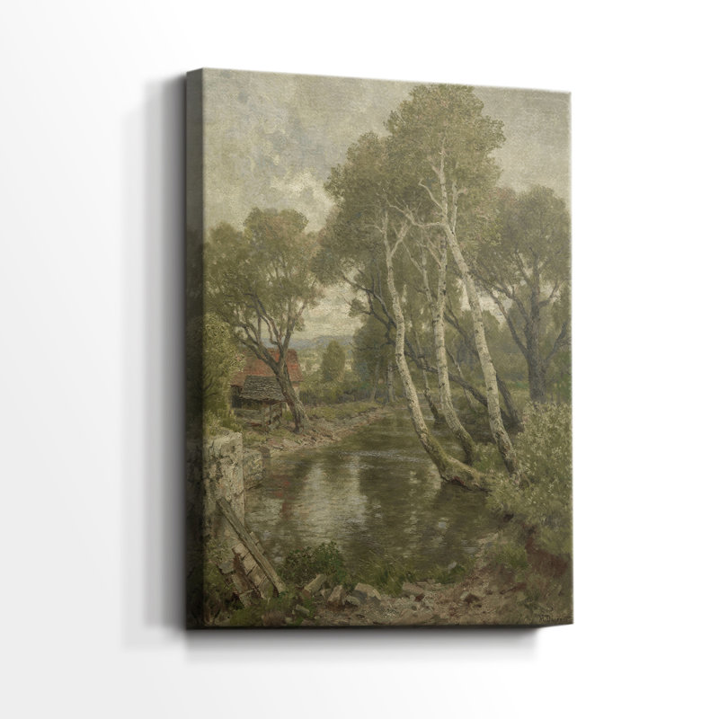 Paysage rétro CLxxl III - galerie Cavas, H 18 po x l 12 po