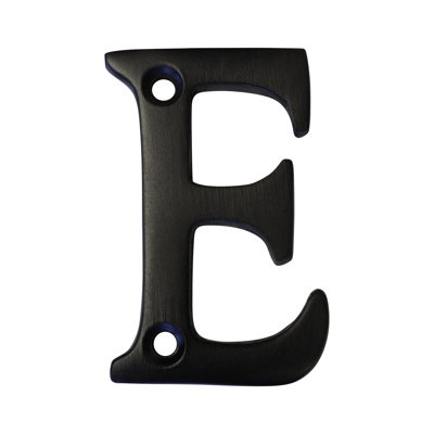 2'' H Brass House Letter