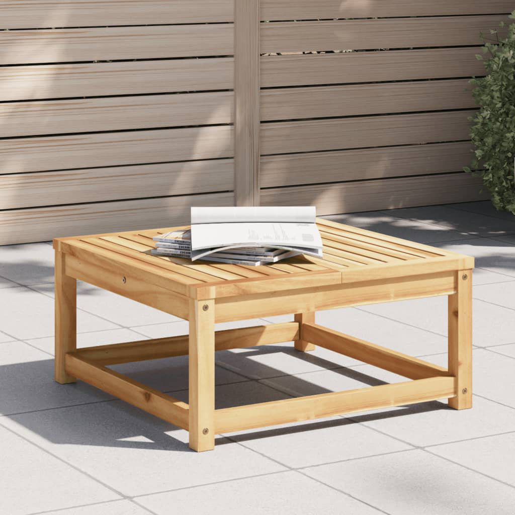 Vidaxl Gartentisch 63X63x30 Cm Massivholz Akazie