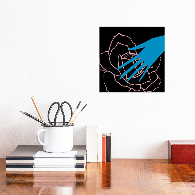 Dania by Art Mirano - Wrapped Canvas Painting, 30.48cm H x 30.48cm W x 1.91cm D