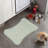 Neutral Mint Beige - 1 Piece Bone Shape Feeding Mat