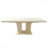 Rectangular Extendable Dining Table Solid Wood