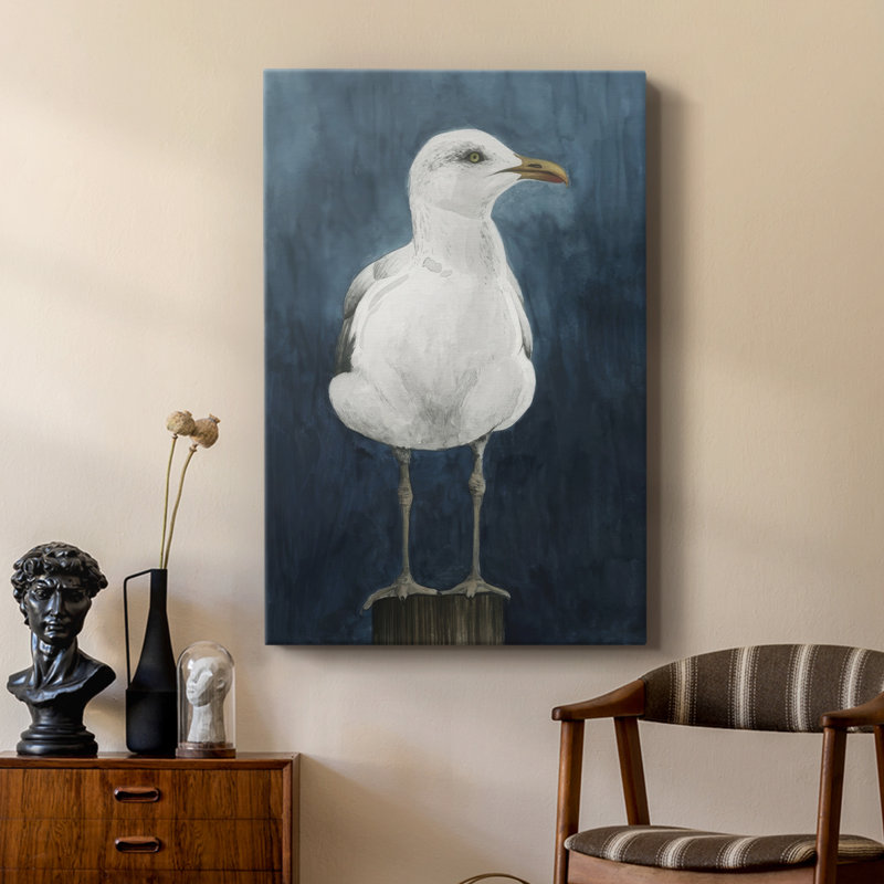 Night Gull I - galerie sur mesure, H 18 po x l 12 po