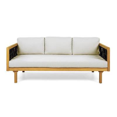 Acacia Wood  Patio Lounge Sofa
