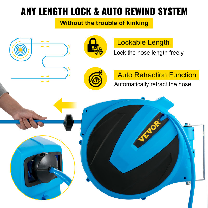 Plastic Wall Hose Reel