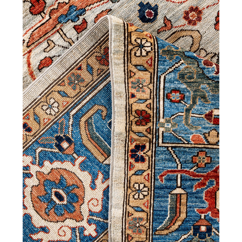 Serapi One-of-a-Kind 9' 0" X 11' 10" Hand Knotted Area Rug