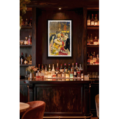 "Moulin Rouge", reproduction encadrée