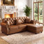 Ensemble de salon 3 pièces Mid-Century Chesterfield-984245374