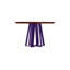 ARS Round Walnut Wood Dining Table-21385681