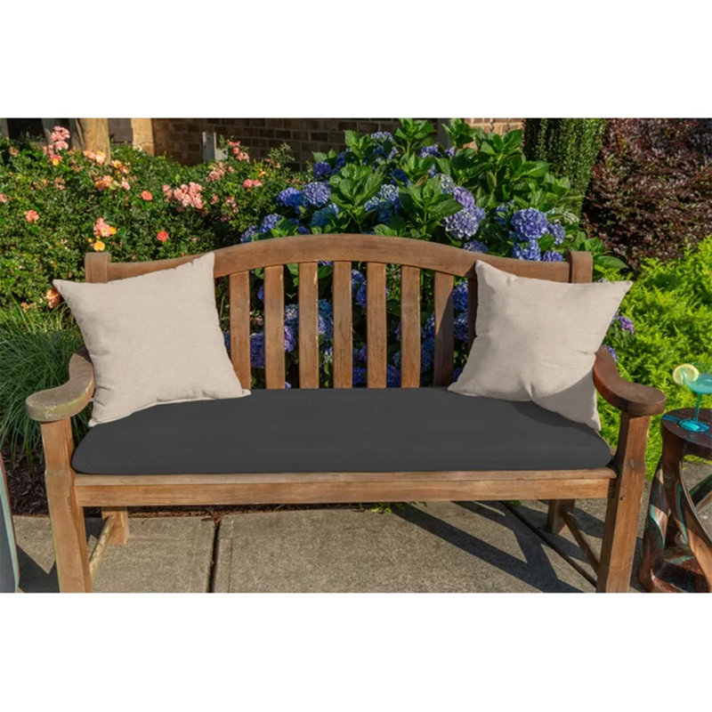 Housse et insert de coussin décoratif en polyester, Beige, 16 po x 16 po, Carré
