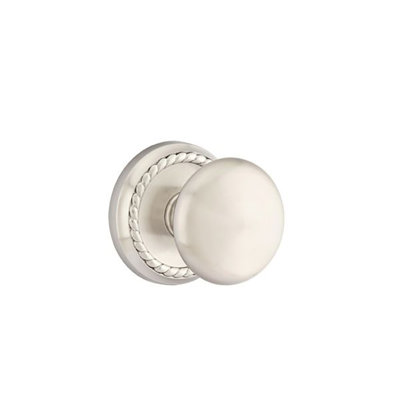 Privacy (Bed & Bath) Providence Knob with Rope Rose