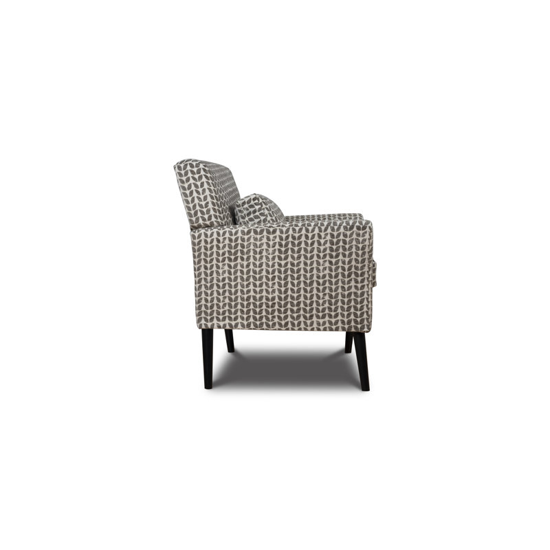 Bundella Upholstered Club Chair, Grey