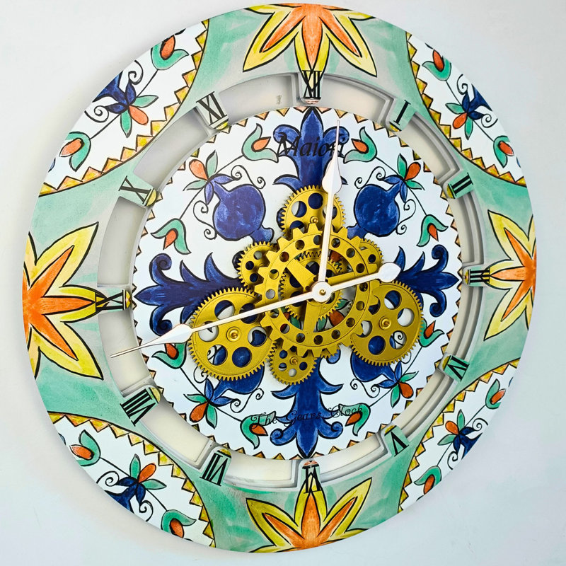 Solid Wood Wall Clock, Maiori