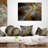 Symmetrical Yellow Fractal Flower - Floral Printed Pillow-30967425-30967422