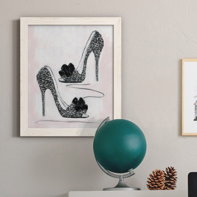 «Shoes That Dazzle I», reproduction de cadre photo sur toile