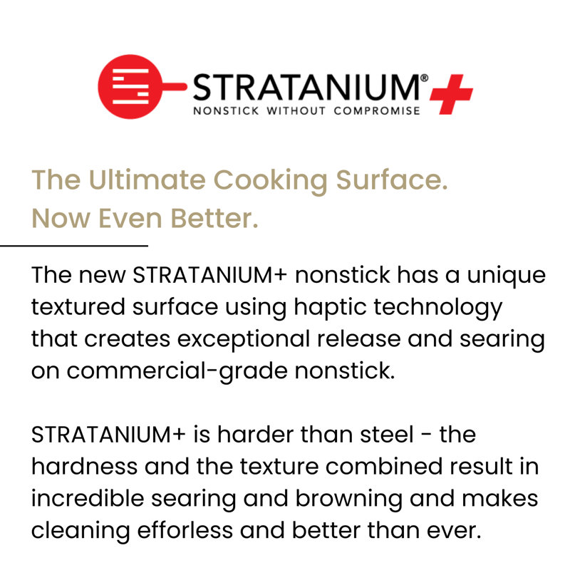 Scanpan Classic Plus Stratanium+ Nonstick 12.5" Wok, Black