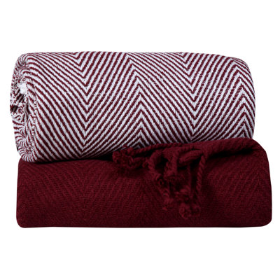 Hand Woven Throw Blanket