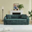 Fauteuil inclinable convertible incurvé de 87 po-389372618