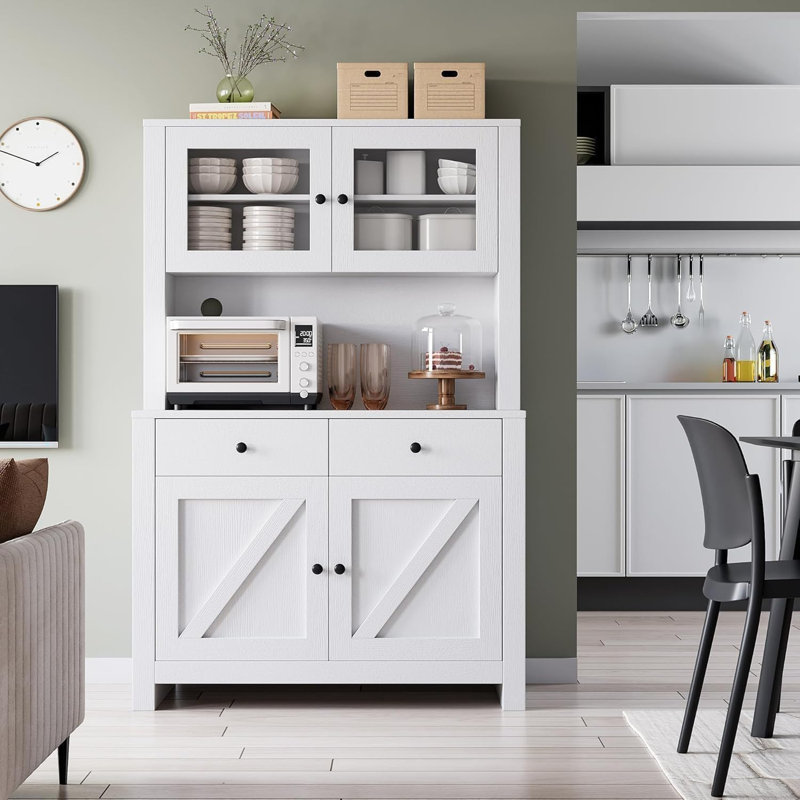 63.4cm Kitchen Pantry, White