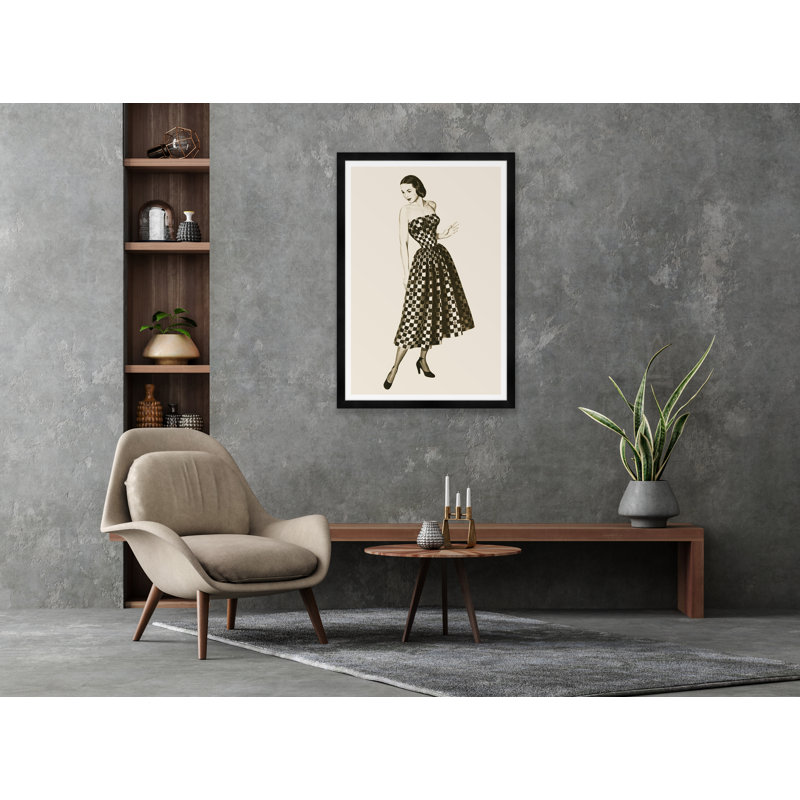 Mid Century Fashion Print