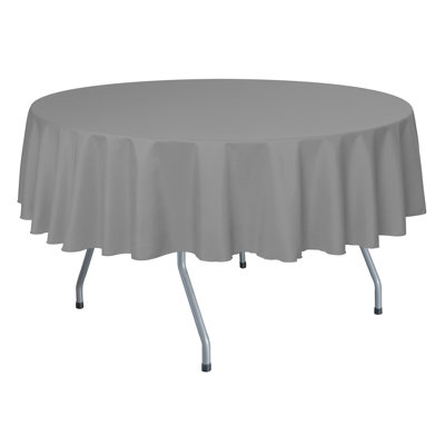 Rhein Solid Color Round Tablecloth