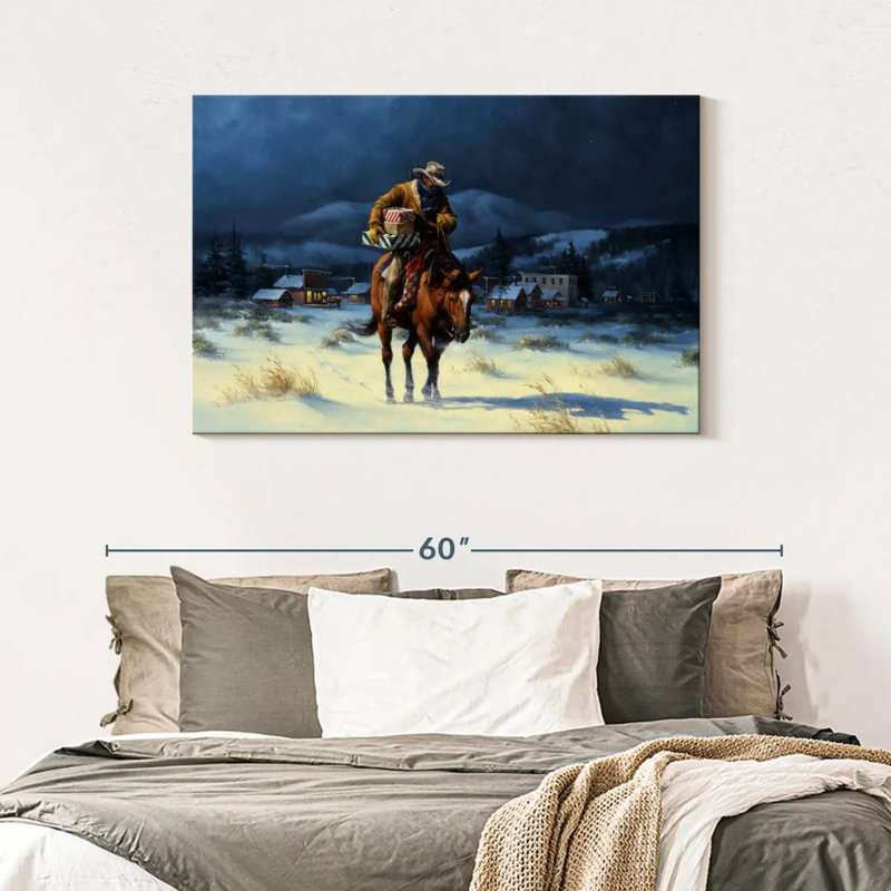 Lelar Bringing Christmas Home, 30" H x 45" W