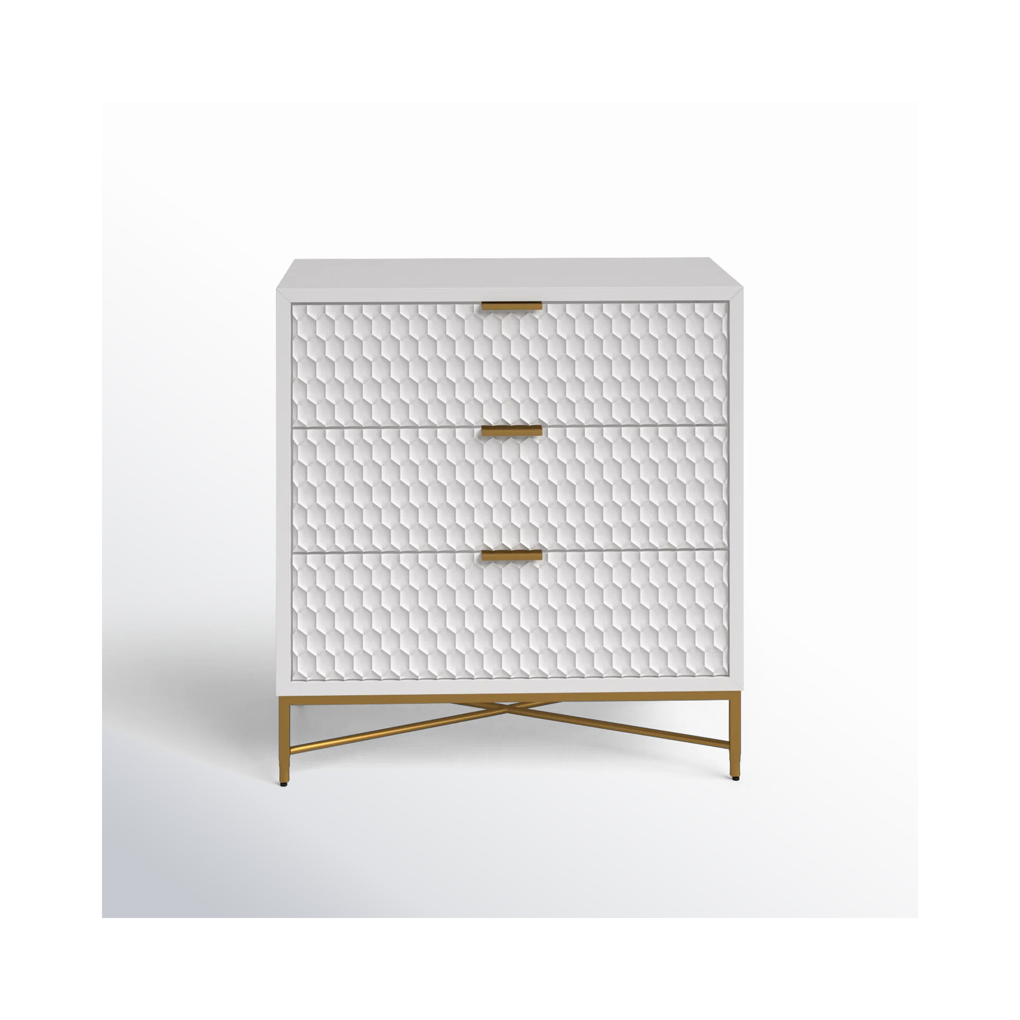 Capra 3 - Drawer Dresser, White