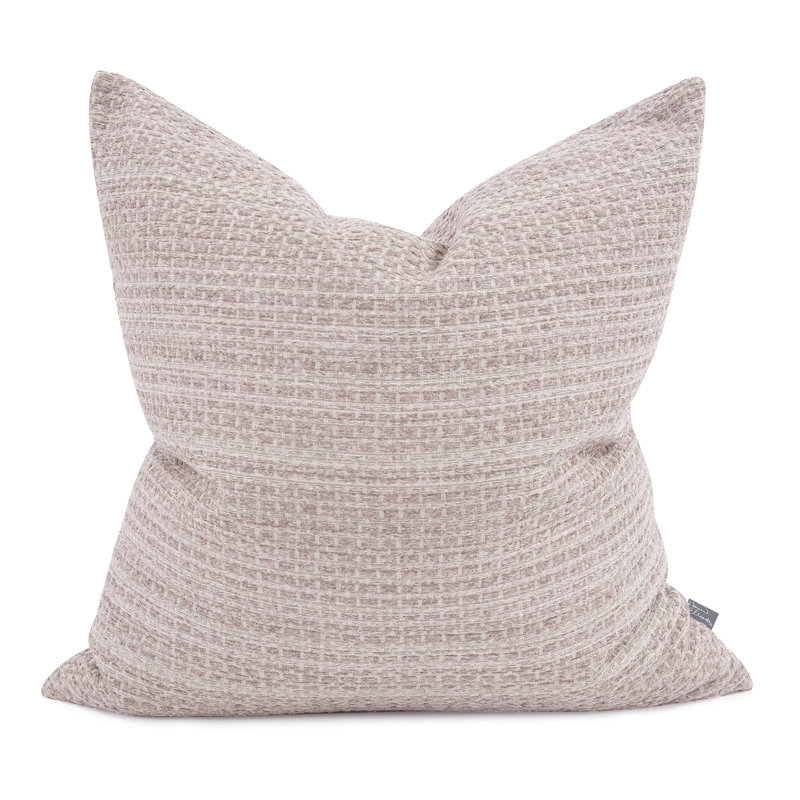 Coussin décoratif carré & insert, H 20 po x l 20 po, Rougir
